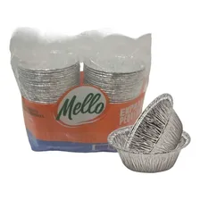 Forma Mello Redonda Forminhas 50ml Fabricado Em AlumÃnio Cinza - Kit De 800 Foto mini 4