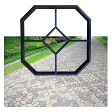Forma Molde Calçada Jardim Bloquete Concreto Pedras Easypiso Forma Portugal C Foto mini 2
