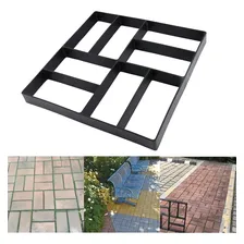 Forma Molde Calçada Jardim Bloquete Concreto Pedras Easypiso Forma Tijolinho Foto mini 3