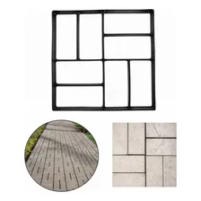 Forma Molde Calçada Jardim Bloquete Concreto Pedras Easypiso Forma Tijolinho Foto mini 1