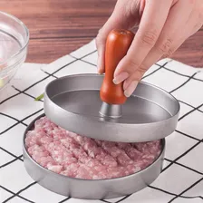 Forma Molde Modelador Prensador Hamburguer 10cm Com Textura Foto mini 4
