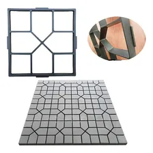 Forma Molde Piso Calçada Jardim C/manual -easy Piso Modelo B Forma Quadrada Foto mini 1
