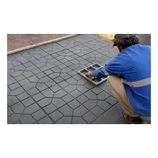 Forma Molde Piso Calçada Jardim C/manual -easy Piso Modelo B Forma Quadrada Foto mini 4