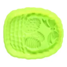 Forma Molde Silicone Bolo Cesta Ovos Pascoa 28.5cm Coelho Foto mini 4