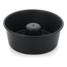 Forma Para Bolo Com Cone 24cm - Multiflon Cor Preto Foto  mini 1