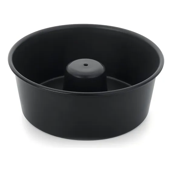 Forma Para Bolo Com Cone 24cm - Multiflon Cor Preto Foto 1
