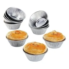 Forma Para Empada PĂŁo De Queijo Salgados NÂș 2 - Kit 120 Un. Cor Cinza Foto mini 3