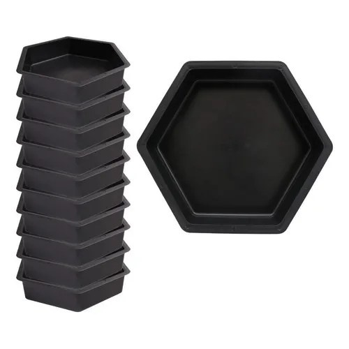 Forma Para Fabricar Bloquete De Concreto Sextavado 25x25x6 Foto 1