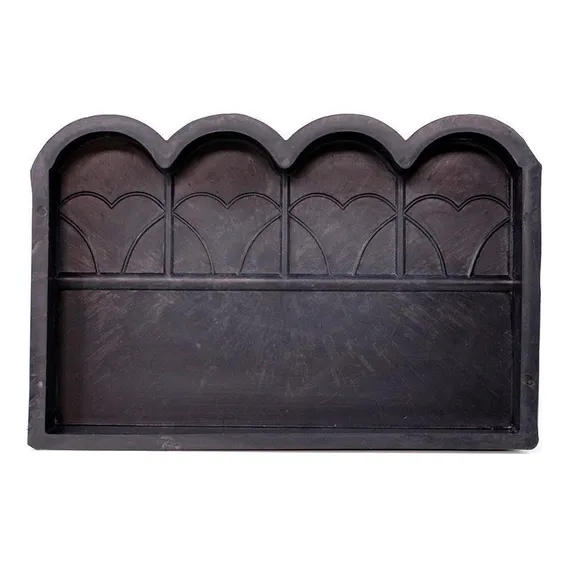 Forma Para Guia Meio De Jardim 4 Ondas 42x25x5 Gme Formas Foto 1