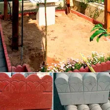 Forma Para Guia Meio De Jardim 4 Ondas 42x25x5 Gme Formas Foto mini 4