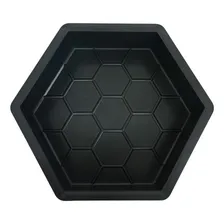 Forma Para Píso Sextavada Estriada 25x25x08 Kit 10 Un Foto mini 1