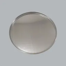 Forma Para Pizza 35 Cm Diâmetro Aluminio Borda Pizzaiolo Foto mini  2