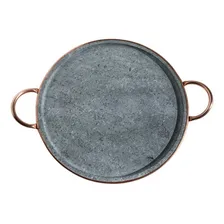 Forma Para Pizza Kit Com 2 Formas De Pedra Sabão 37 Cm Diâm Foto mini 3