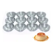 Forma Para Pudim Em Aluminio NÂș 4 Pudim Para Uma Pessoa Cor Cinza Foto mini 1