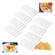 Forma Para Ravioli Mini Pasteis 8 Und. Plástico 24 Cavidades Foto  mini 1