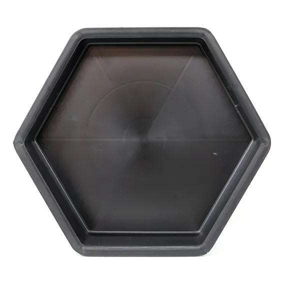 Forma Piso Bloquete Sextavada Lisa 25x25x6 Para Calçamento Foto 1