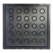 Forma Plastica Piso Tátil Bolinha 25x25x2cm 10 Unidades Foto  mini 1