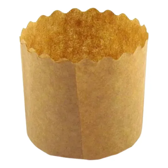 Forma P/panetone Kraft 100 Gramas Ecopack C/ 100 Un Foto 1
