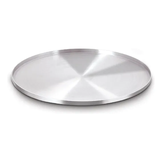 Forma Pra Pizza Comercial Assadeira 30cm AlumÃnio Polida Foto 1