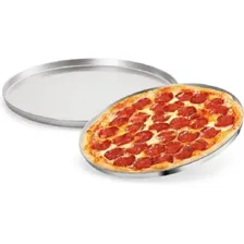 Forma Pra Pizza Comercial Assadeira 30cm AlumÃnio Polida Foto mini 3