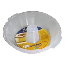 Forma Pudim Bolo Banho Maria Para Microondas Forno Pequeno Foto mini 1