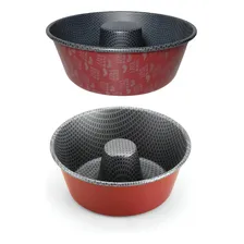 Forma Pudim Vermelha 18cm Foto mini 2