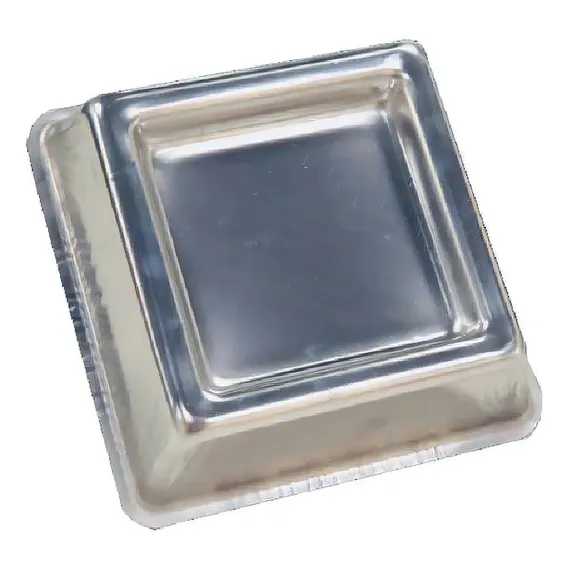 Forma Quadrada Bolo/torta Ballerine 15cm - Alumínio Foto 1