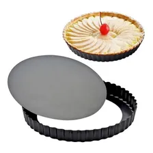 Forma Quiché Grande Quiche Tortas 26 Cm Aço Carbono Crespa Foto mini 1