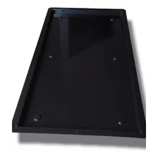 Forma Revestimento Industrial 80x40cm Abs 2mm 100% Virgem Cor Preto Foto mini 1