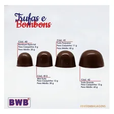 Forma Silicone 3 Partes Trufa Pequena Especial Sp41 Bwb 3501 Foto mini 1