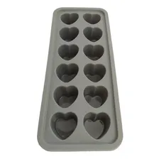 Forma Silicone Gelo Chocolate Bombom Sabonete Coração Gin Cor Sortido Foto mini 3