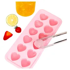 Forma Silicone Gelo Chocolate Bombom Sabonete Coração Gin Cor Sortido Foto mini 1