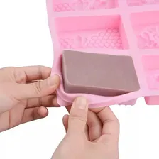 Forma Silicone Sabonete Artesanal (molde Sabonete) Foto mini  2