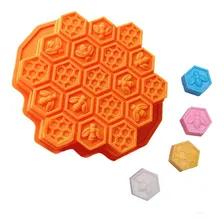 Forma Silicone Sabonete Saboaria Confeitaria Formato Comeia Foto mini 1