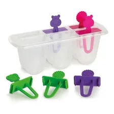 Forma Sorvete Picoleteira Picolé Infantil Divertida Bichinho Cor Sortidas Foto mini 1