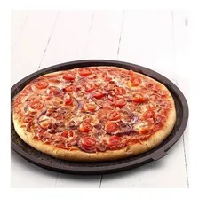 Forma tapete e folha para pizza assadeira de silicone 34 cm Foto mini  3