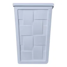 Forma Vaso 3d Abs Gesso Cimento Profissional Grande Jardim Forma Trançado Foto mini 4