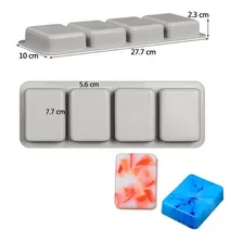 Formas Silicone Sabonete (molde Sabonete) Foto mini  2