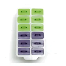 Forminha Com 12 Palitos Para Sorvete Picole Cor Branco Foto mini 3
