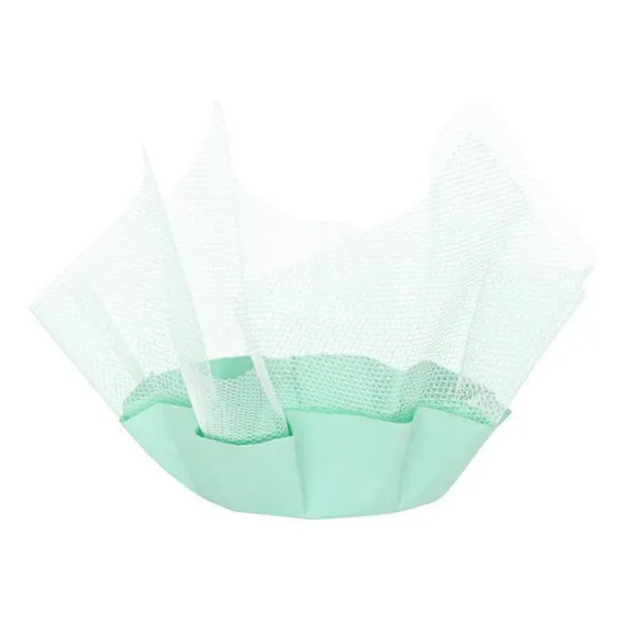 Forminha De Tule P Docinhos Festa Decoração Verde Menta 10un Foto 1