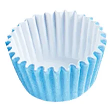 Forminha Forma De Papel Docinho Doce N°5 Azul Claro C/1000 Cor Azul-claro Foto mini 1