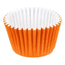 Forminha Forma De Papel Docinhos Doce N°4 Laranja C/1000 Foto mini 1