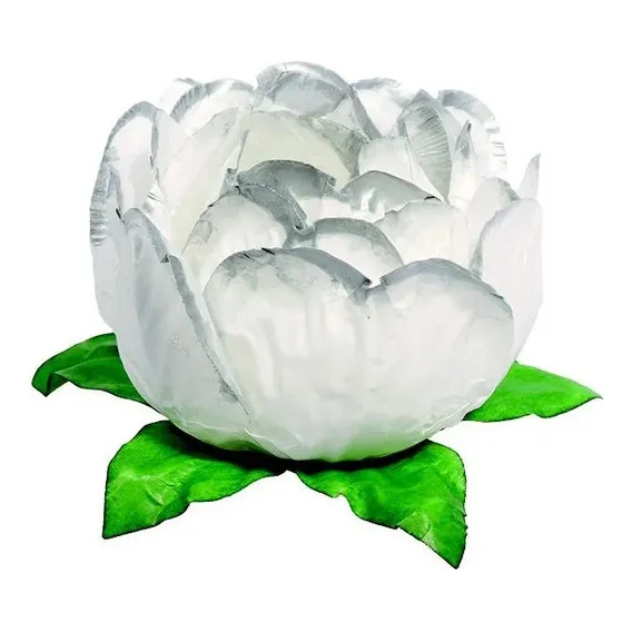 Forminha Para Doces Finos - Bela Branca Borda Prata Foto 1