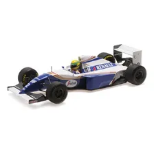Formula 1 Williams Renault 1994 Ayrton Senna 1:12 Minichamps Cor Azul Foto mini 2