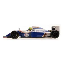 Formula 1 Williams Renault 1994 Ayrton Senna 1:12 Minichamps Cor Azul Foto mini 4