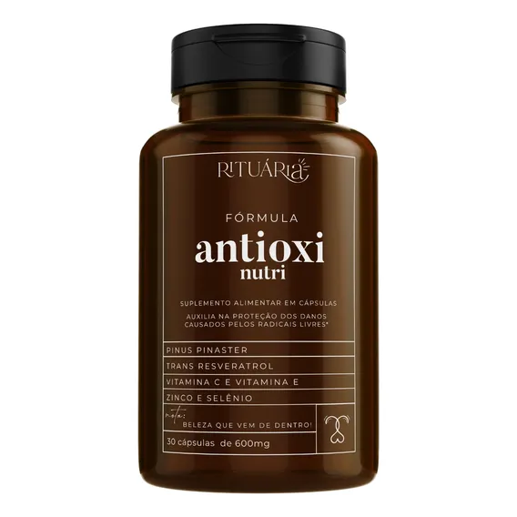 Fórmula Antioxi Nutri - Suplemento Clareador Manchas Melasma | 30 Cáps | Rituária Foto 1