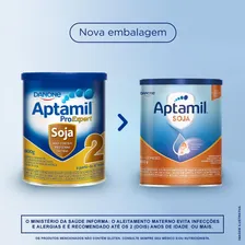 F贸rmula Infantil Aptamil Soja 800g 0 a 12 meses Foto mini 4
