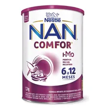 Fórmula Infantil Em Pó Nan Comfor 2 Nestlé Lata De 1,2 Kg Sabor Leite Foto mini  2