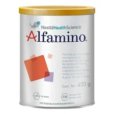 F贸rmula infantil em p贸 sem gl煤ten Nestl茅 Alfamino sabor neutro en lata de 400g Foto mini 4