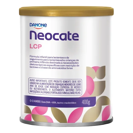 F贸rmula Infantil Neocate LCP Lata 400g Danone Foto 1